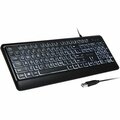 Delton KB20 Big Button Computer Keyboard with Auto Pair USB for Laptop/Computer/Mac/iOS/Android DBKBG20